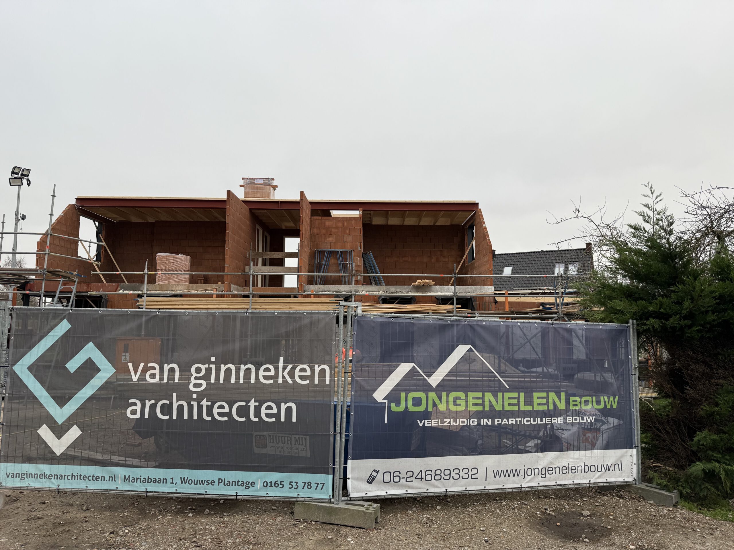 Gereed voor prefab kap