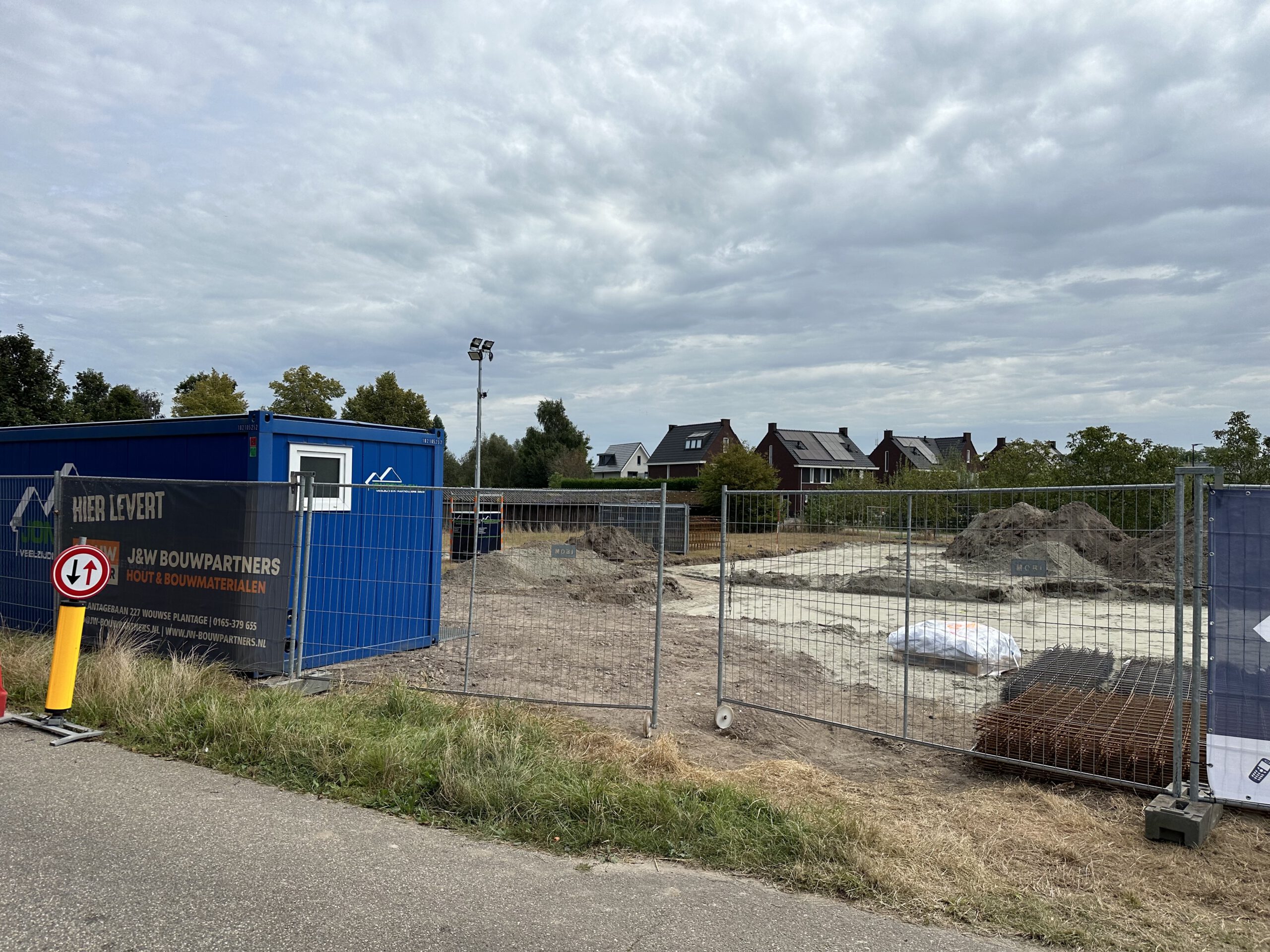 Uitgraven nieuwbouw