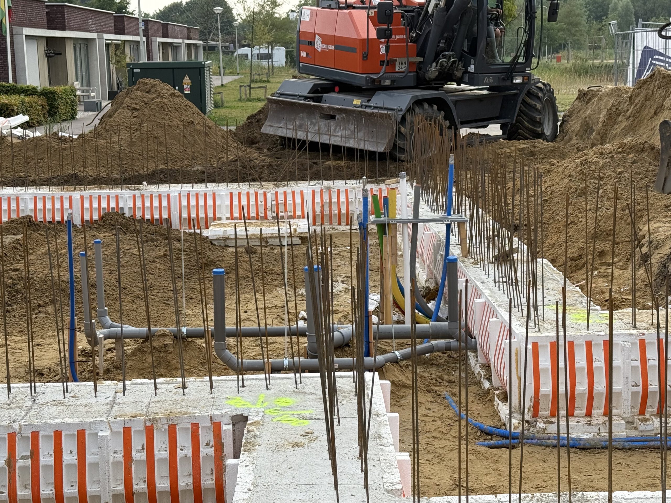 Aanbrengen riolering nieuwbouw1