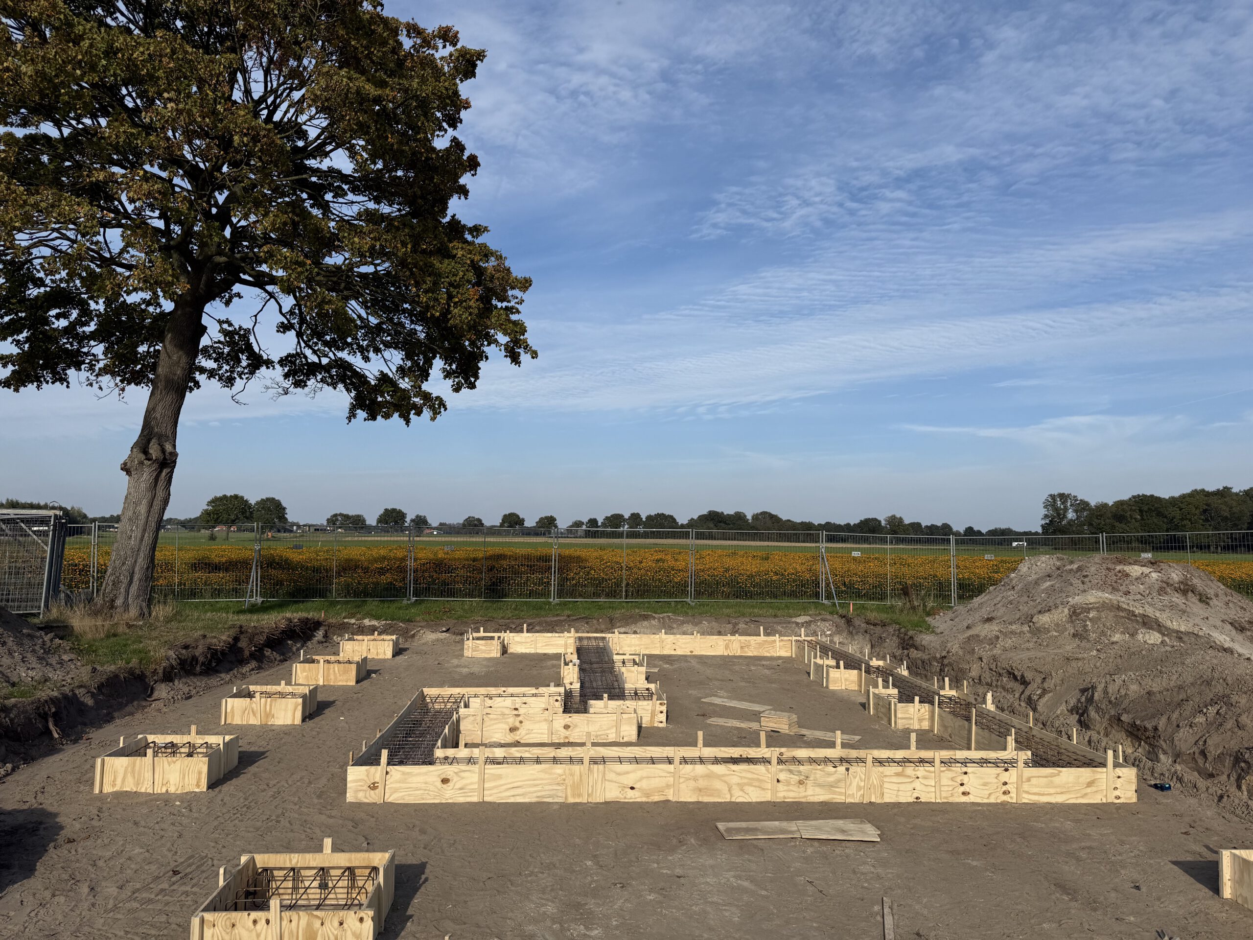 bekistingsfundering nieuwbouw