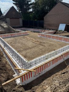 Fundering ConstruQ woning