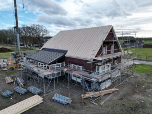 dak gereed voor leggen dakpannen
